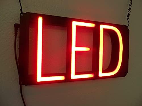 Прилагодено LED знак - пица - прилагодлива