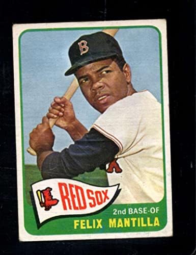 1965 Топпс 29 Феликс Мантила VG+ Red Sox