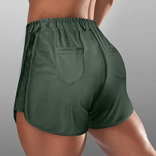 Женски летни домашни домашни шорцеви со високи половини на колкот, спортски панталони, права лабава панталони за тениски шорцеви за тениски панталони