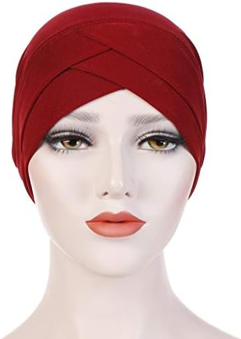 Спортски капачиња за жени со шамија цврста капаче за завиткување на жени турбан рак муслимански капа бејзбол капачиња дами глава