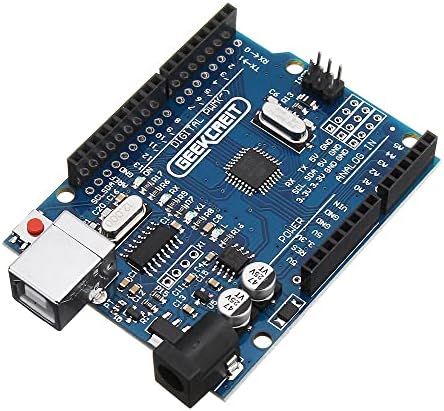 MMOBIEL UNO R3 BOARD ATMEGA328P нова верзија со A16U2 компатибилна со Arduino IDE Projects ROHS Complaint- Incl USB кабел