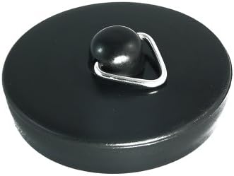 5 x црна пластична мијалник за мијалник за бања за стоп за стоп за стоп 1 3/4 45мм