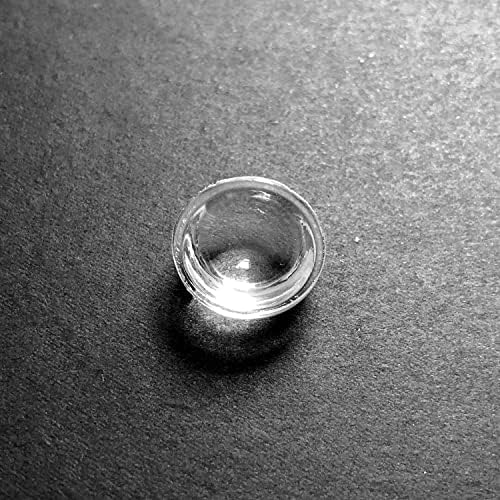 2pcs x 23.9мм стаклени леќи сјајно оптички висина: 10.4 mm стакло конвексно конвексен конвексен 23,9мм леќи Jиатонг