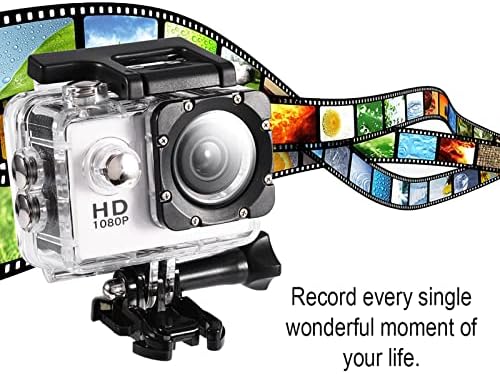 Водоотпорна ДВ камера со долг живот спортски фотоапарат професионален дизајн за јасно визуелно уживање за подводен живот