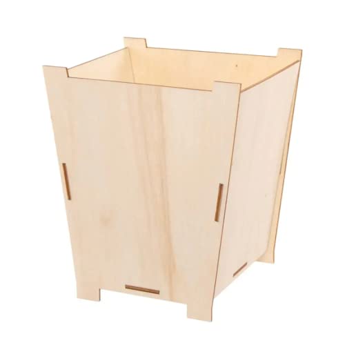 Бејкер Рос високи дрвени занаетчиски комплети за занаетчиство - пакет од 3, направете свој сад, садење садови за деца да ги украсуваат,