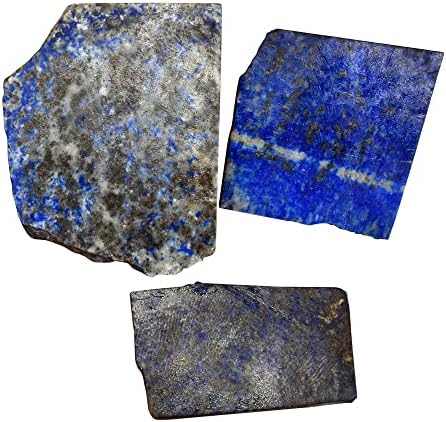 Единствени скапоцени камења Природни лапис лазули парчиња суровини груби скапоцени камења | Кристал за лекување на лазис лазули | 160,5 карат
