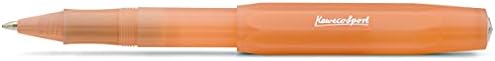 Kaweco Floted Sport Sport Soft Mandarin Gel/Pen за Ballpoint, вклучително и 0,7 mm Rollerball Pen за полнење за леви и десни корисници во класичен