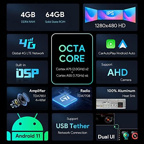 XTRONS Еден Din Автомобил Стерео За Bmw X5 E53, Android 11 Окта Јадро 4GB+64GB Автомобил Радио, 10.25 Инчен IPS Екран На Допир GPS