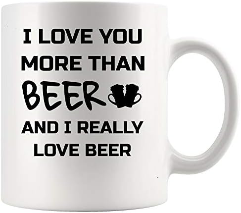 Пиво за пиво чаша - те сакам отколку пиво - смешно алкохолно алкохолно пиење пијан смешни чаши чаши
