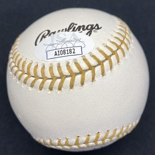 Марк Мекгвир потпиша злато нараквица лого Бејзбол ЈСА - автограмирани бејзбол