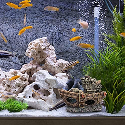 Смола брод домаќинство риба декорација скривална аквариум смола украс декорација на големите божиќни топки на отворено за дрвја