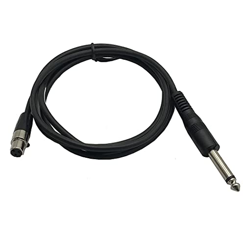Seadream 1/4 инч машко до 3 пински мини XLR Femaleенски кабел за кабел за кабелски кабел за кабел за кабел за кабел за кабел за кабел