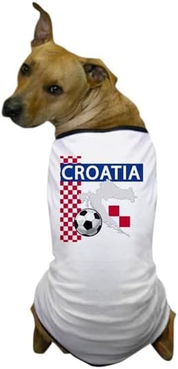 Cafepress Chriatia Soccer To Mirt маица маица, облека за домашни миленици, смешна костум за кучиња
