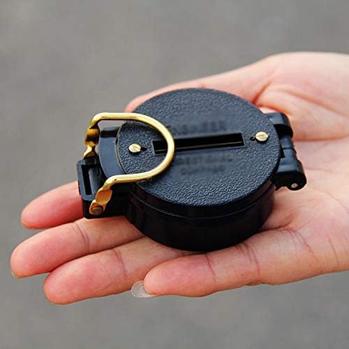 Liujun Black Compass/Plastic Case Geological Compass Outdoor Protable Directional Compass To Navigation