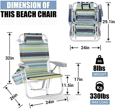 Корпа за Складирање на функод Кампување Со Дрвена Покривка+ Ранец Стол За Плажа со Поладна Торба 2-пакување.