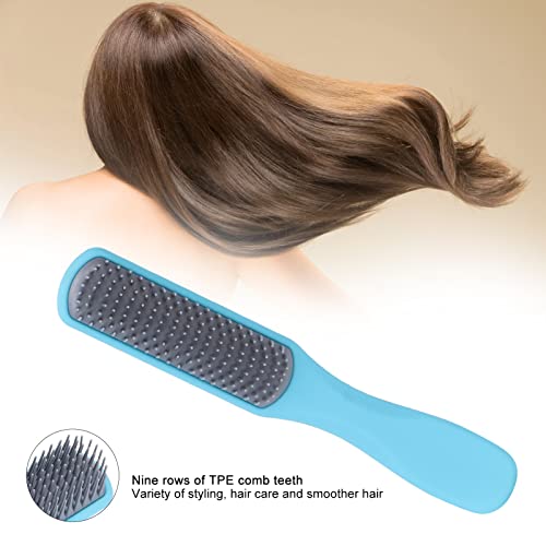 3 парчиња четкичка за коса и чешел, висока отпорност на топлина антистатичка четка за четкичка поставена скала масажа за зачувување на четка за коса