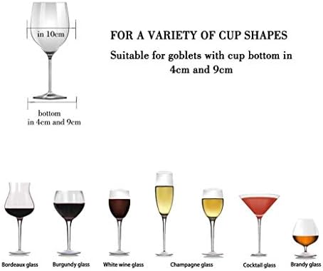 Мода креативно стаклено решетка за вино, метал под кабинетот што виси вино од шампањски чаши за чаши за решетки за складирање на кујнски чаши за складирање J111, PIBM, к?