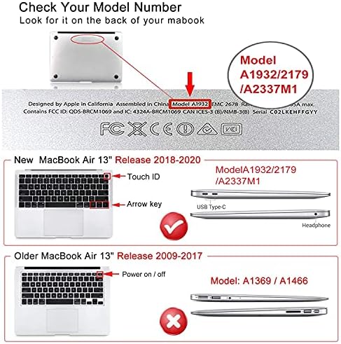 ICASSO компатибилен со MacBook Pro 13 Inch Case -2022 Објавување A2338 M2/M1/A2159/A1989/A1706/A1708, пластична тврда школка