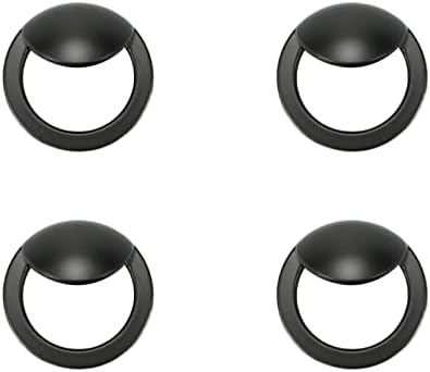 Pufguy 1.8 x1.2 d*h, цинк легура полукружена рачка за влечење на чаши за влечење на чаши за влечење минималистички дизајн за кујнски