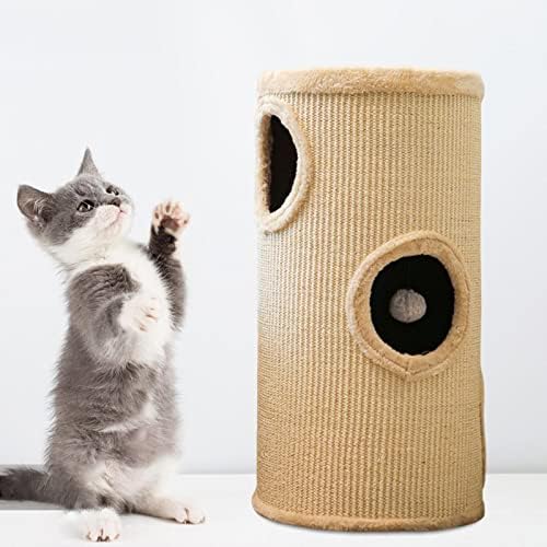 Брукс мачка искачувачка рамка куќа мебел за заштита на гребење играчка смешна интерактивна обука гребење за затворени мачки дневна соба