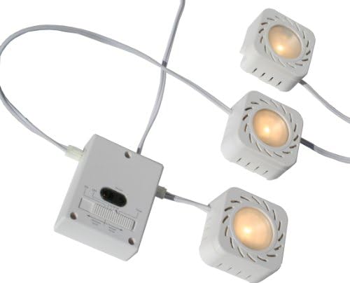 Елумкс УКП-100-3 Акцент Осветлување 3-Светлосен Комплет Со Контрола Без Допир