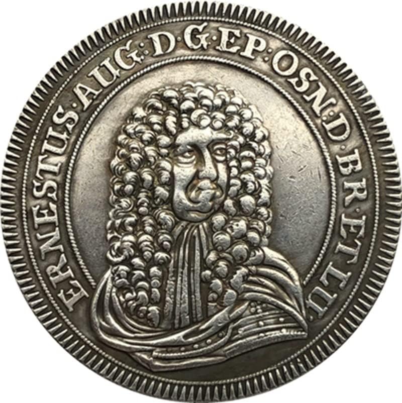 1682 германски Монети Бакарни Сребрени Антички Монети Монети Ракотворби Колекција дува