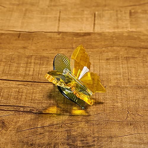 Shjdlsb фигура кристално жолта пеперутка дневна соба вино кабинет студија финале декорација