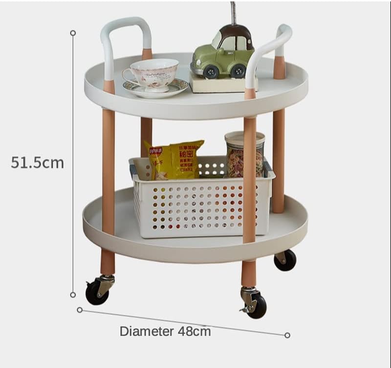 Liruxun 3 нивоа за складирање кујна кујна преклопена количка за рак на рак на ракчиња
