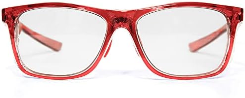 Безбедносни очила за анти -магла - стилски модерни заштитни очила со јасни странични штитови - ANSI Z87.1 - Безбедносни очила