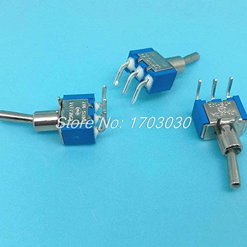 15 компјутери 3A/250VAC ON/ON 2 WAY SPDT SELMERET 3 PINS PCB MONT TOGGLE SWITCH