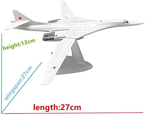 Mookeenone 1: 200 Руски Туполев TU160 Блек ackек Стратегиски бомбички модел модел Симулација на авиони модел авијациски модел комплети за