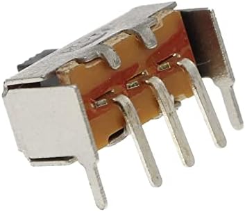 Gooffy Micro Switch 10PCS SS12F23 SS12F23VG5 0.5A 50V прекинувач за превртување 3PIN 1P2T 90 степени за криви игла за ливчиња со високи
