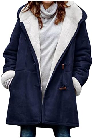 Јакни за жени 2023 пролет плус копче со големина надолу со долги ракави, затворени палти, обични лесни дуксери со џеб