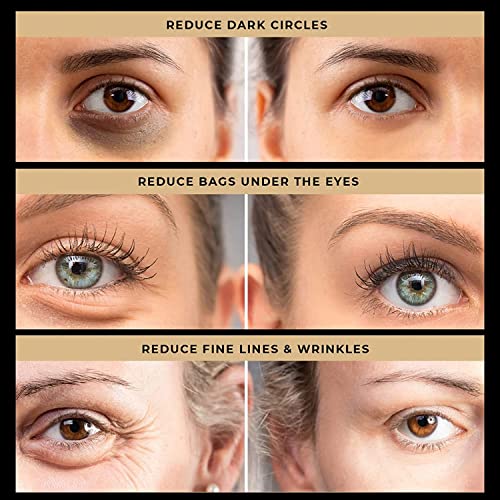 Anrui привремено зацврстување крем за очи, привремен затегнувач крем за очи, непосредно зацврстување на кремот за очи, го намалува изгледот