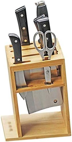 СЛАМА Бамбус Кујна Нож За Складирање Решетката-Кујна Удар - Слободен Полица Дома Решетката