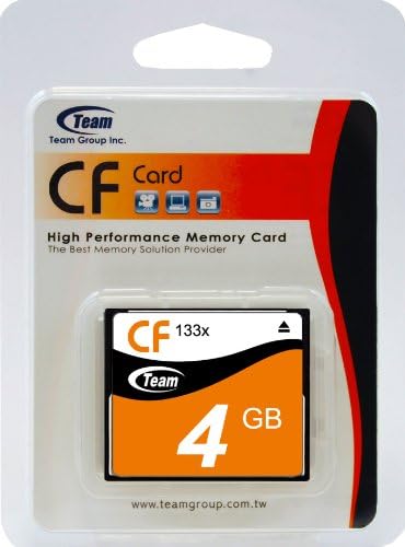 4gb Тим CF Мемориска Картичка Со Високи Перформанси 133x За Samsung DIGIMAX 30 330 340. Оваа Картичка Доаѓа со.