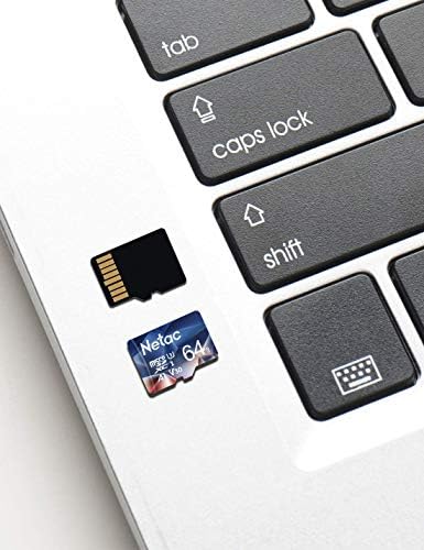 Netac 64GB Микро Sd Картичка MicroSDXC UHS-Јас Флеш Мемориска Картичка До 100MB/s-A1, U3, Class10, V30, 667X, FAT32 СО Голема Брзина TF Картичка