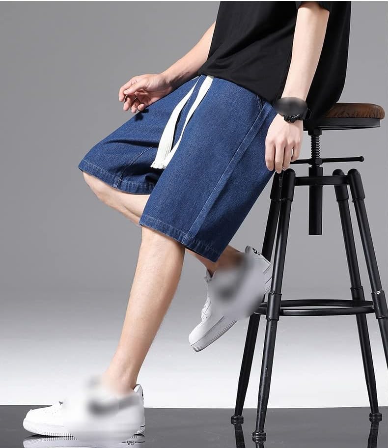 ББСЈ летни тенки тексас шорцеви тенок вклопуваат шорцеви во корејски стил, обични шорцеви, млади шорцеви