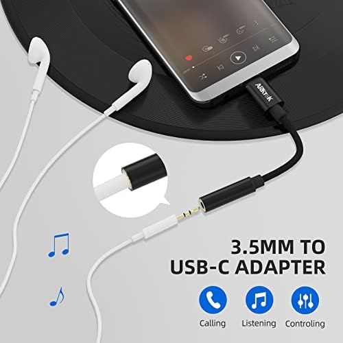 Адаптер Arktek USB C-3,5мм до USB C аудио приклучокот и микро USB до USB C