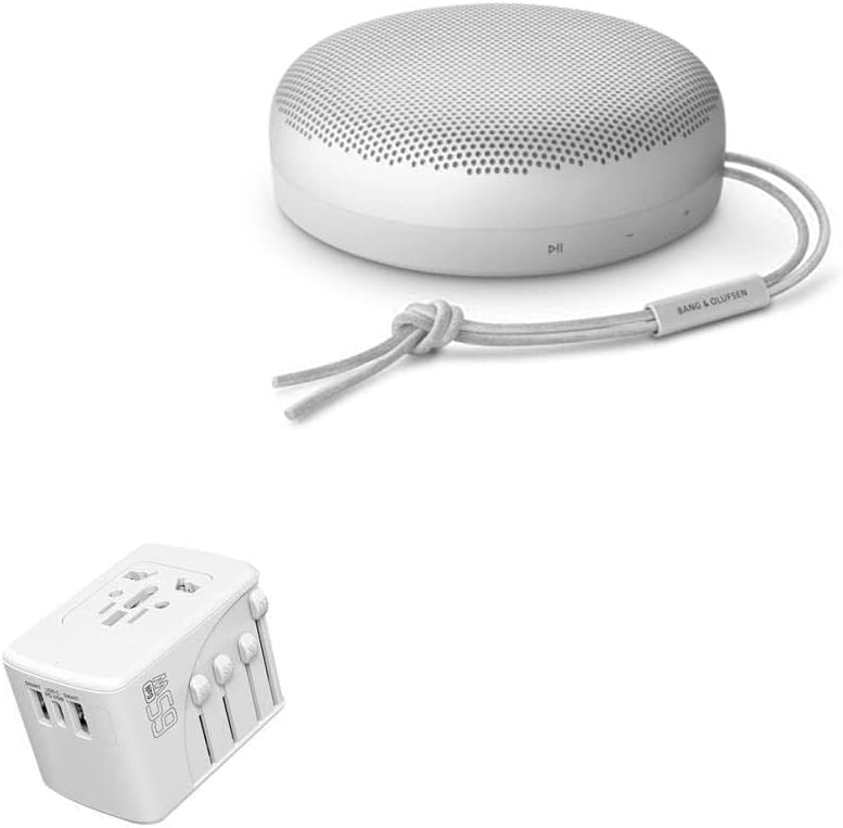 Boxwave Полнач Компатибилен Со Bang &засилувач; Olufsen Beosound A1-Меѓународен Pd Ѕид Полнач, 3 USB Меѓународен Адаптер За Полнење