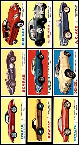 1961 Комплетен сет на спортски автомобили на Топс - Премиер НМ+