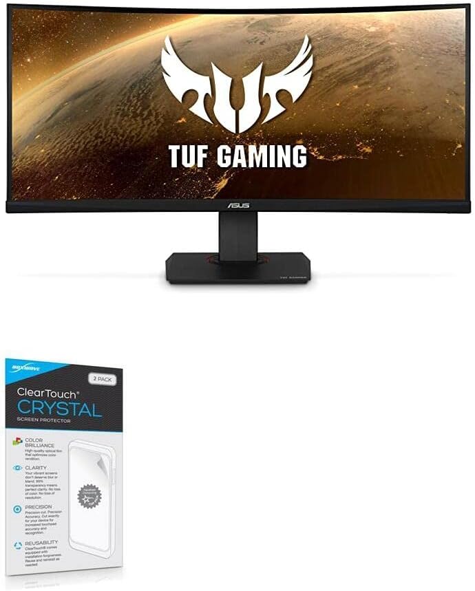 Заштитник на екранот во Boxwave, компатибилен со Asus TUF Gaming - Cleartouch Crystal, HD филмска кожа - штитови од гребнатини за Asus TUF Gaming