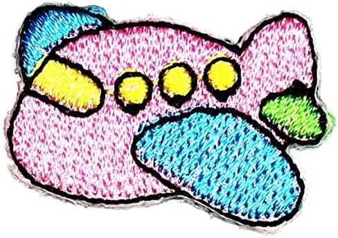 Кленплус Мини Авион Закрпи Налепница Симпатична Розова Авион Летање Авион Цртан Филм Вез Железо На Ткаенина АПЛИКАЦИЈА САМ САМОСТОЈНА