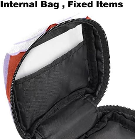 Ориекан санитарна торба за складирање на салфетка, менструална чаша торбичка преносна санитарна салфетка влошки за чување торбички