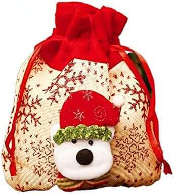 Мбета Божиќни бонбони со јаболка за подароци за јаболко, елени мечка Дедо Мраз, Клаус, трговски центар градинка Божиќни украси