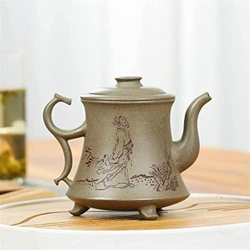 Канцелариски чајник чајник пурпурен песок чајник славен мајстор рачно изработен сурова руда рак школка сина чајник со чајни чајни чајни