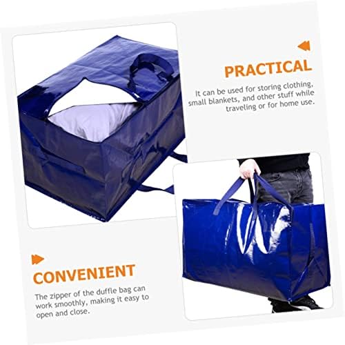 Angoily 5 парчиња заштеда за заштеда за заштеда на патент Организаторите на завиткување складираат материјали за багаж за сина екстра тешка облека Топ торбички кои се