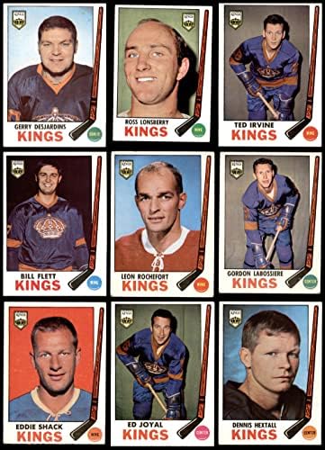 1969-70 Топс Лос Анџелес Кингс во близина на екипата сет во Лос Анџелес Кингс - хокеј ГД+ кралеви - хокеј