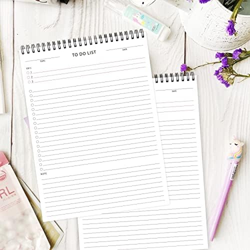 Да се ​​направи список Notepad 2pack/set - Дневен планер Notepad 60 чаршави за задачи, да се направи Notepad со организирање на списоци