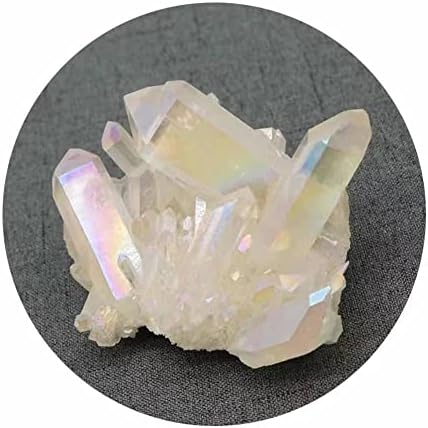 Tfecom Crystal Rough 1PC 110G-150G Природни кристални камења Ангел Аура чиста кварц кластер погодна за домашни кристали